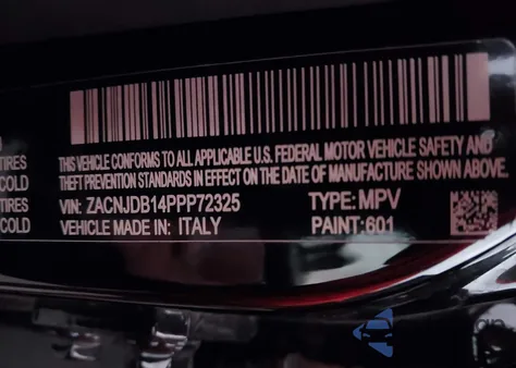 2023 Jeep Renegade Upland 4X4 z USA, uszkodzony, nr VIN ZACNJDB14PPP72325